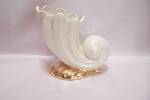 Porcelain Lustre Finish Horn Of Plenty Vase
