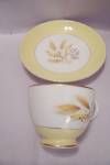 Click to view larger image of Century Service Autumn Gold Pattern Cup & Saucer Set (Image2)