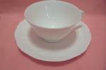Click to view larger image of Pope Gosser Rose Point China Cup & Saucer Set (Image2)