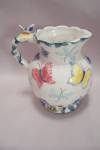 Click to view larger image of Butterfly Decorative Porcelain Pitcher (Image2)