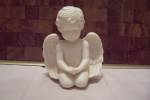 White Porcelain Boy Angel