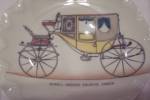 Click to view larger image of Porcelain Historical Coach Collector Plate (Image2)