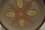Click to view larger image of Hearthside Fleur De Lis Pattern Stoneware  Chop Plate (Image2)