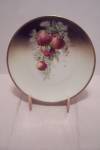 German Hand Painted Apple Collector Plate