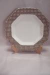 Nikko Classic Collection Brown Cane Border Dinner Plate
