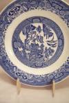 Click to view larger image of Royal China Willow Ware Pattern Luncheon Plate (Image2)