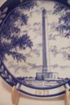 Click to view larger image of San Jacinto Monument, Texas Souvenir Collector Plate (Image2)