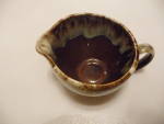 Click to view larger image of Hull Brown Drip Pottery Creamer (Image2)