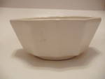 Click to view larger image of McCoy White Pottery Footed 10-Sided Planter (Image3)