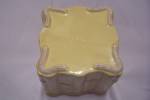Click to view larger image of McCoy Pottery Yellow Bamboo Pattern Square Planter (Image3)