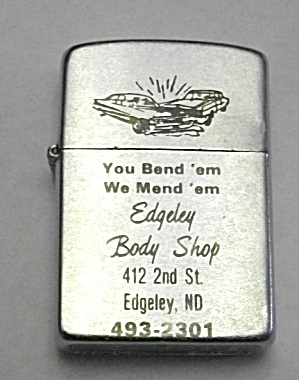 Vintage Calkor Adv. Edgeley Body Shop Edgeley S.d.