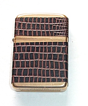 VINTAGE NATIONAL CHEMSEARCH  BROWN FAUX LEATHER WRAP  (Image1)