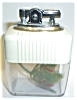 Click to view larger image of JAPAN VU CREAM/CLEAR ROSE TABLE LIGHTER (Image2)