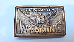 Wyoming Vintage Belt Buckle