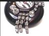 Click to view larger image of Vintage watch parts rhinestone brooch (Image3)
