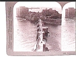 Click here to enlarge image and see more about item stv12: Stereo View - Ancient Citadel in the Sea stereo view
