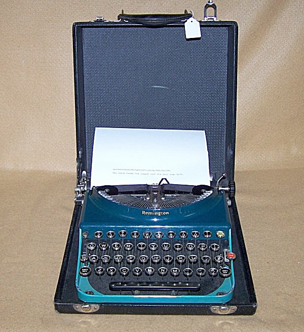 1930 Remington Portable #3 Manual Typewriter 8062