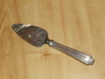 Click to view larger image of Antique Gorham Sterling Silver Handle King Albert Cheese Server  (Image2)
