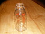 Click to view larger image of Half Pint Orange Farms Dairy Glass Milk Bottle Dallas PA Luzerne Co (Image4)