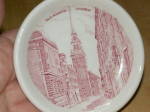 Click to view larger image of Souvenir China Dish Old North Church Boston MA Jonroth Adams Revere (Image2)