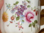 Click to view larger image of 1970s Royal Crown Derby Bone China England Cup & Saucer Derby Posies (Image6)