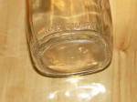 Click to view larger image of 60s Vtg Glass Quart Milk Bottle Square Mason's Dairy Farm WV? MD? (Image8)