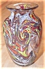 Click to view larger image of Hand Blown Art Glass Vase 1920s-30s (Image2)