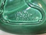 Click to view larger image of Royal Haeger #1006 Green agate boomerang ashtray (Image4)