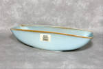 Click here to enlarge image and see more about item 7826: Ballard #52 large blue console bowl 