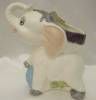 Click to view larger image of Vintage Baby Circus Elephant Hand Painted Planter (Image2)