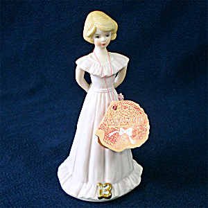 Enesco Growing Up Birthday Girl Figurine Age 13