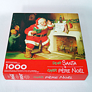 Dear Santa Springbok 1000 Piece Christmas Jigsaw Puzzle