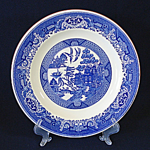 Royal China Blue Willow Ware Dinner Plates, 6 Available
