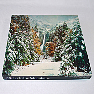 Winter In The Mountains 1979 Springbok Jigsaw Puzzle Yosemite (Image1)