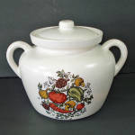 Click here to enlarge image and see more about item 12101-4: McCoy Spice Delight Bean Pot Cookie Jar