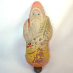 Click here to enlarge image and see more about item 12368: Large 1930 Edison Santa Claus Christmas Light Bulb Working