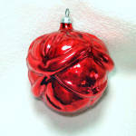 Click to view larger image of 3 Glass Flower Bud Christmas Ornaments West Germany (Image2)
