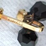 Click to view larger image of Marvella Elegant Black Cut Crystal Choker Length Necklace (Image4)