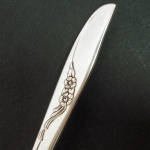 Click to view larger image of Jennifer Oneida Silverplate Sugar Spoon, Master Butter Knife (Image2)