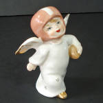 Click to view larger image of 1950s Little Boy Football Player Angel Figurine (Image2)