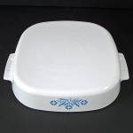 Click to view larger image of Corning Ware Cornflower 2.5 Qt Baking Dish Casserole (Image4)