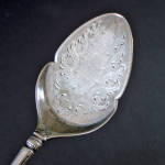 Click to view larger image of Atkin Brothers Silverplate Victorian Jam Spoon (Image2)
