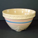 Click to view larger image of Nelson McCoy 9 Inch Yellowware Shoulder Bowl (Image2)