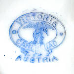 Click to view larger image of Blue White 21 Piece Antique Austrian Child's Toy Tea Set (Image8)