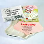 Click to view larger image of Wilton Sugar Plum Bell Cake Pans Set Wedding Christmas (Image2)