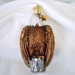 Click to view larger image of Inge Glas Patriotic Eagle Christmas Ornament Plus Bonus (Image4)