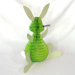 Click to view larger image of Beistle 1973 Tissue Honeycomb Easter Bunny Centerpiece (Image5)
