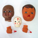 Click to view larger image of Lot 10 Craft Doll Heads For Soft Sculpture (Image2)
