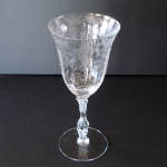 Click to view larger image of Cambridge Rose Point 2 Water Goblets 10 Ounce (Image3)