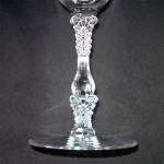 Click to view larger image of Cambridge Rose Point 2 Water Goblets 10 Ounce (Image4)